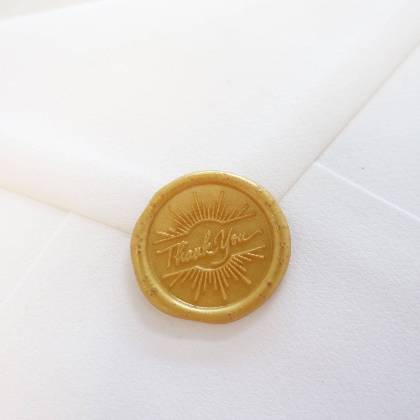 Thank you wax seal stamp, wax seal kit or stamp head