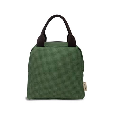 Lunch Tote, Green Diamond