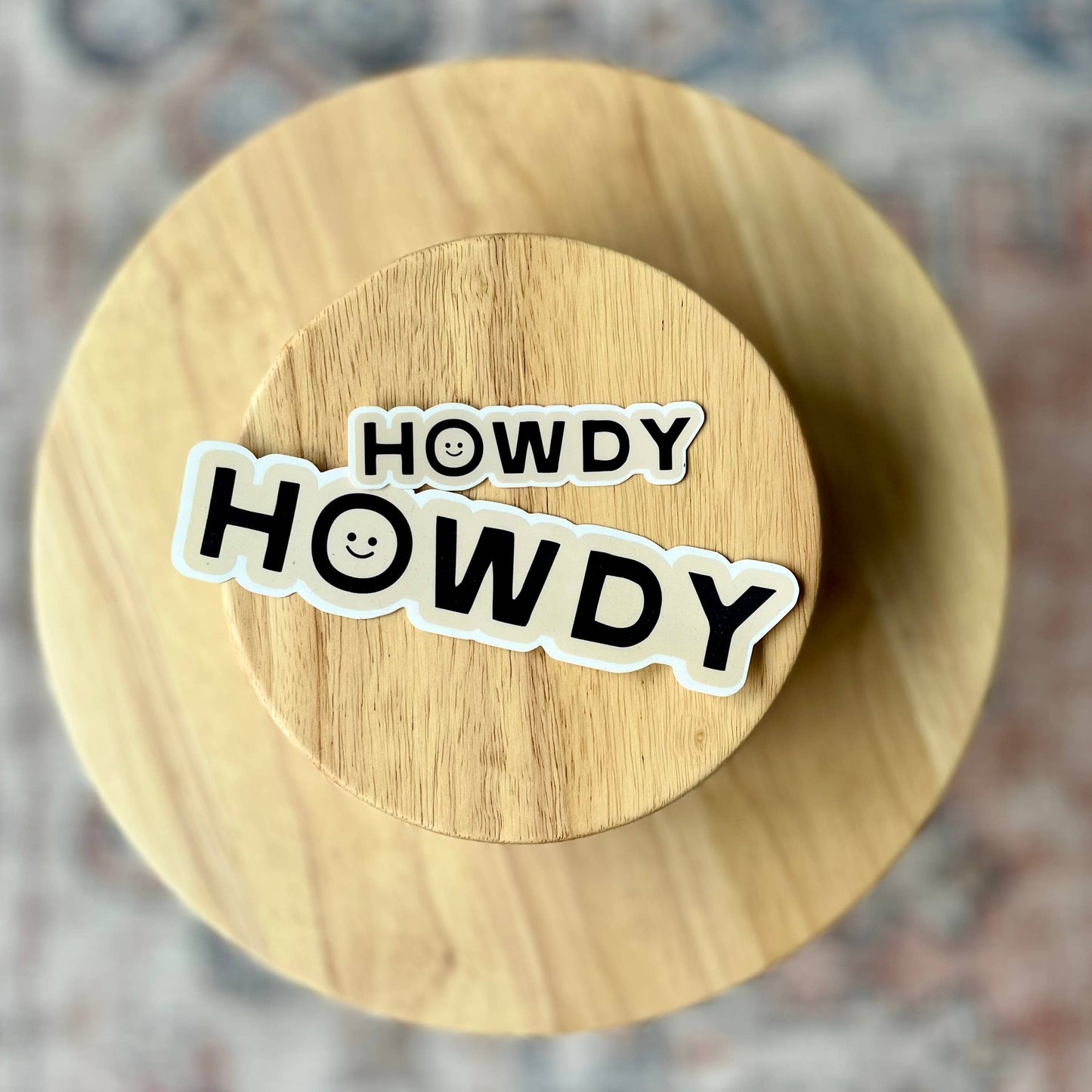 Happy Little Howdy Sticker