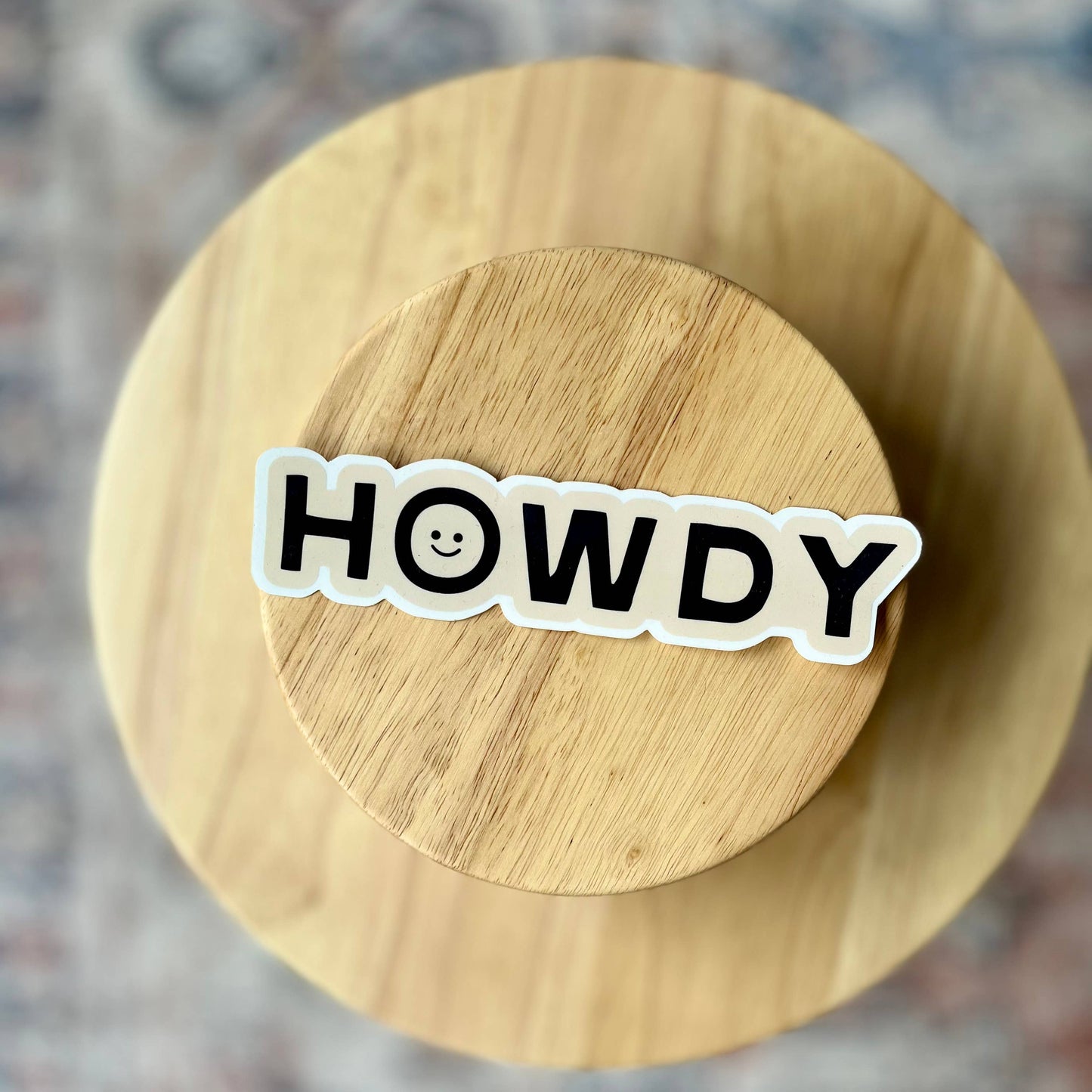 Happy Little Howdy Sticker
