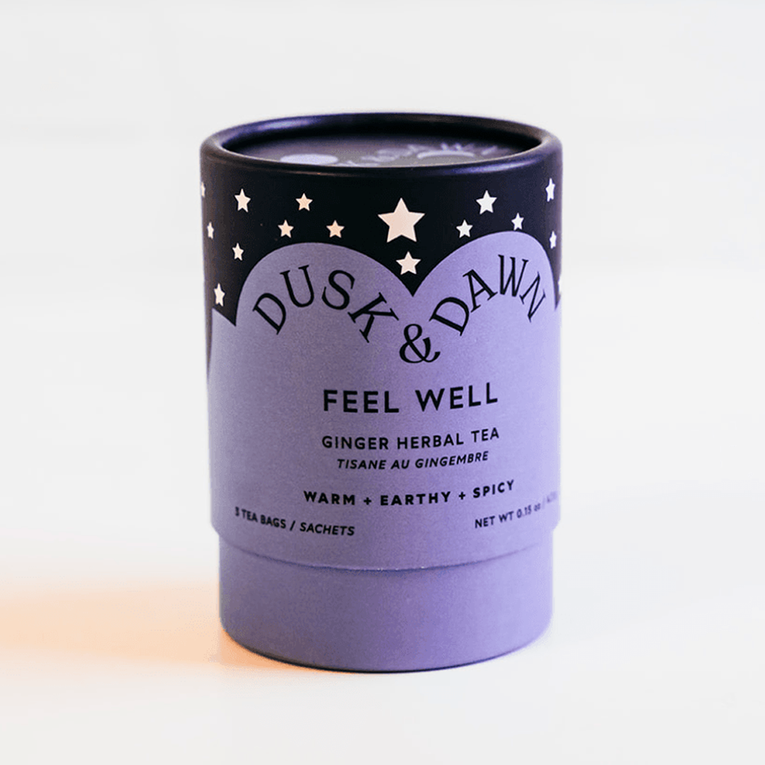 Feel Well Herbal Tea Tube - 3 Tea Bags