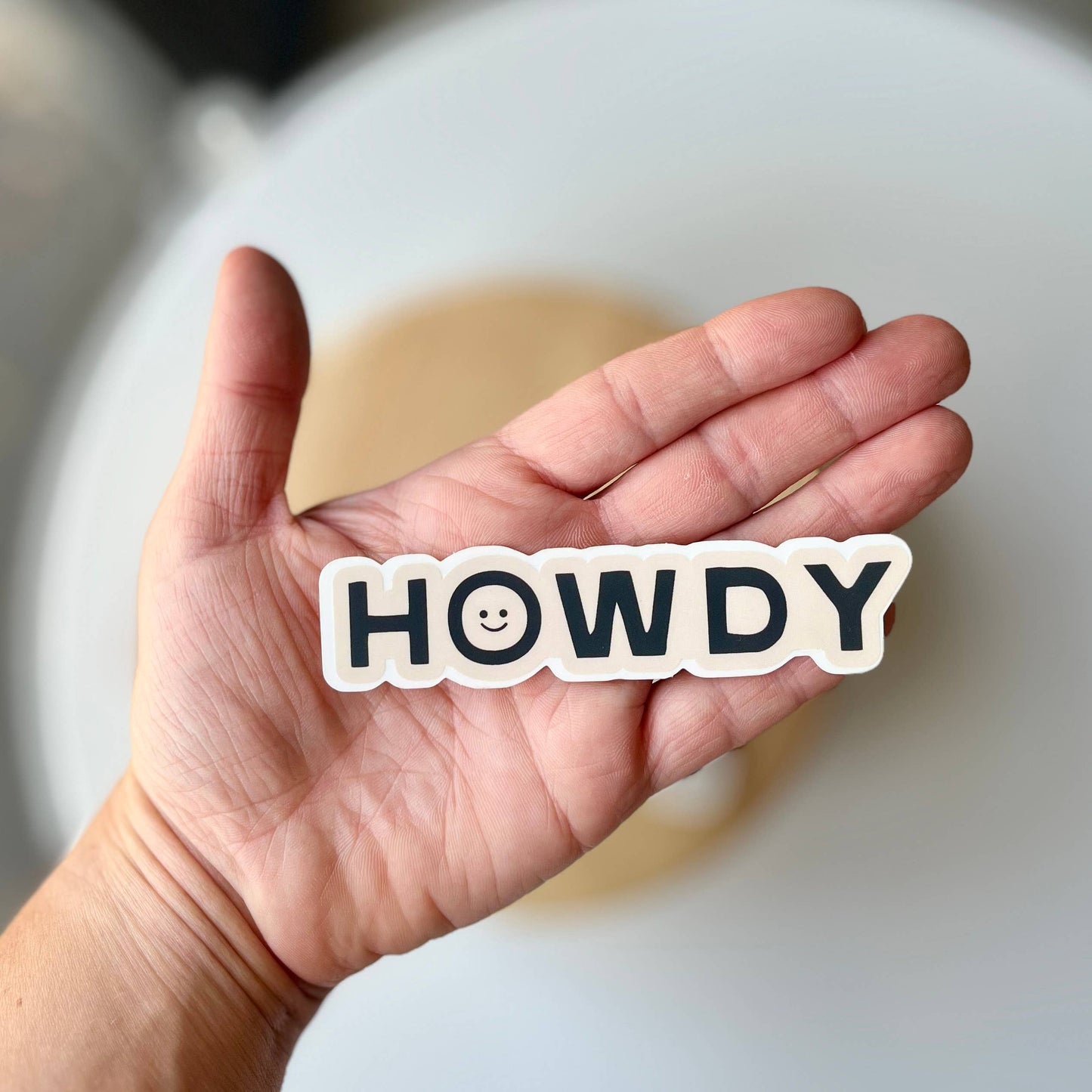 Happy Little Howdy Sticker