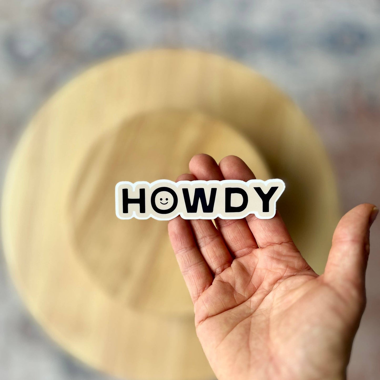 Happy Little Howdy Sticker