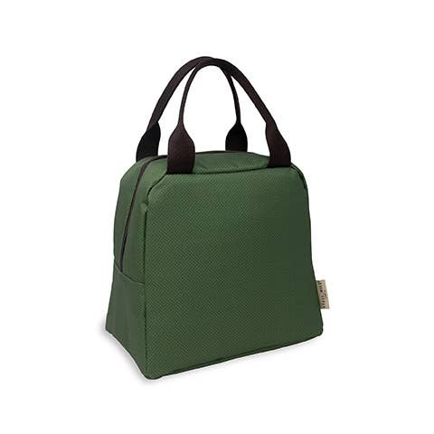 Lunch Tote, Green Diamond
