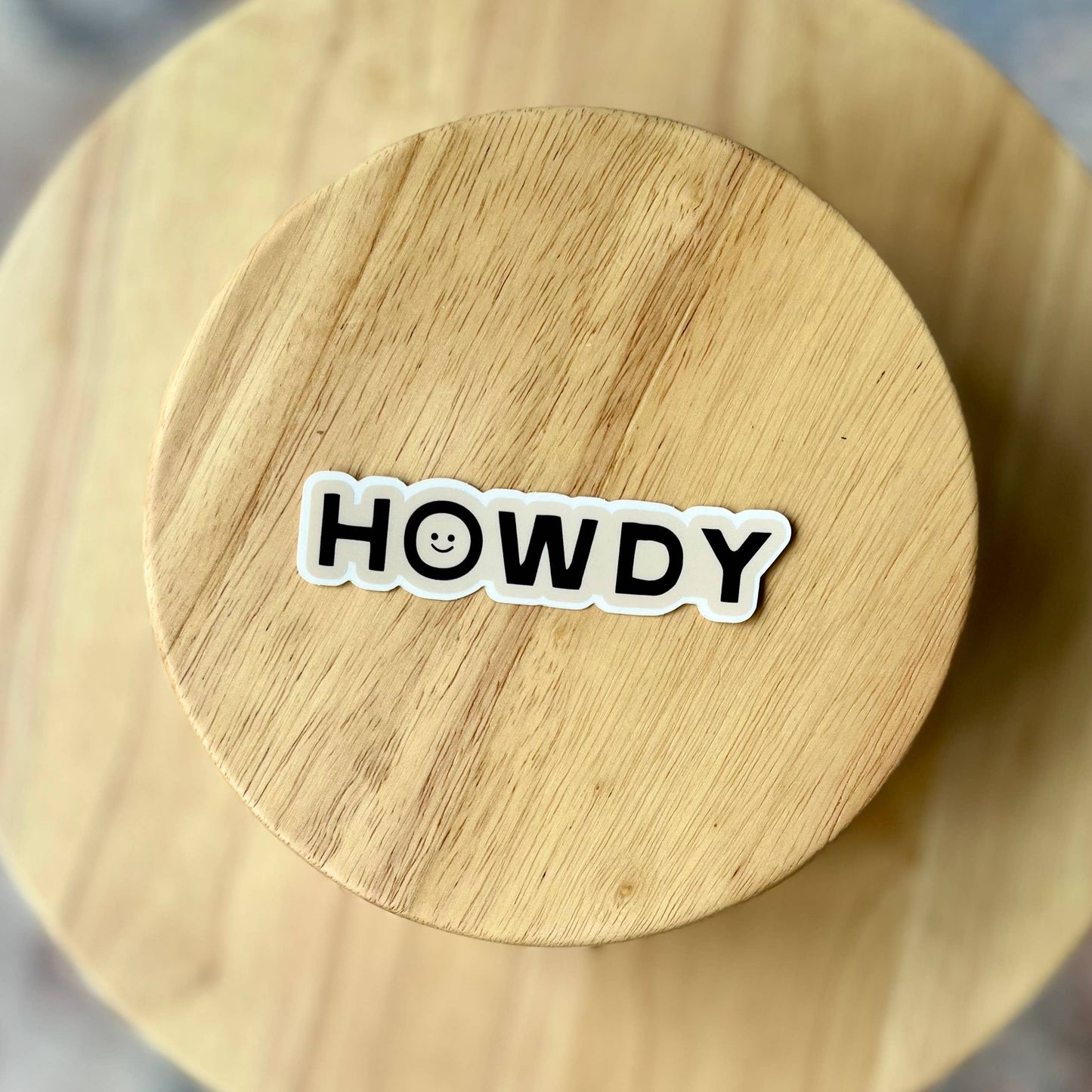 Happy Little Howdy Sticker