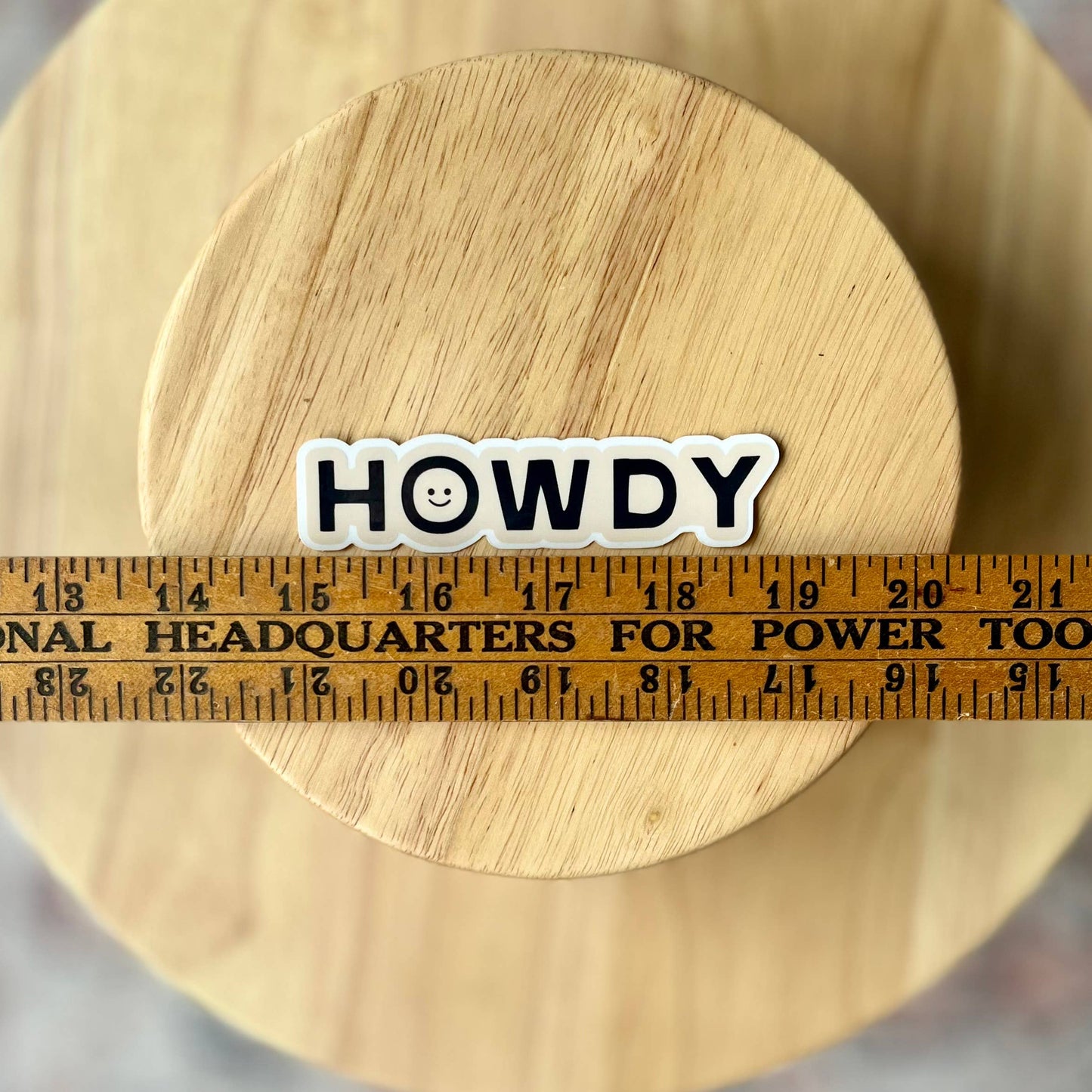 Happy Little Howdy Sticker