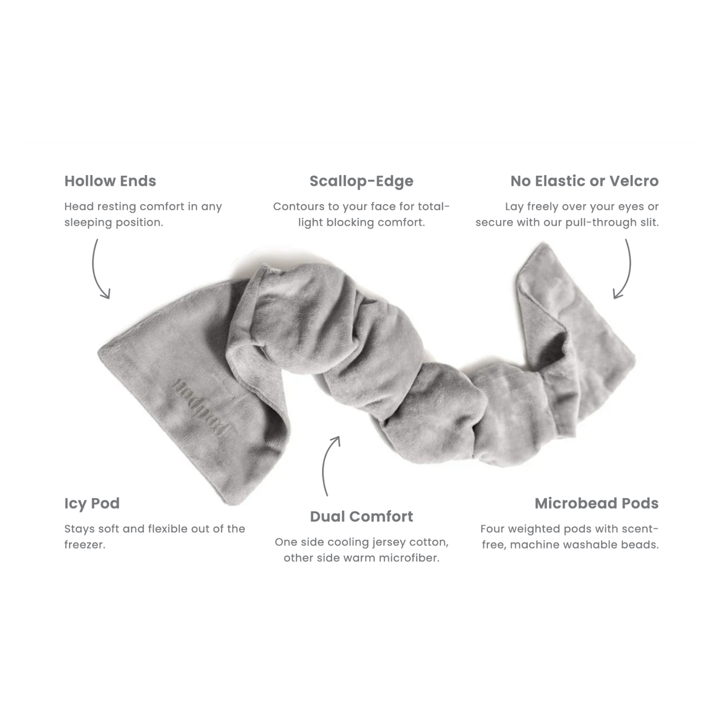 Bone Weighted Sleep Mask