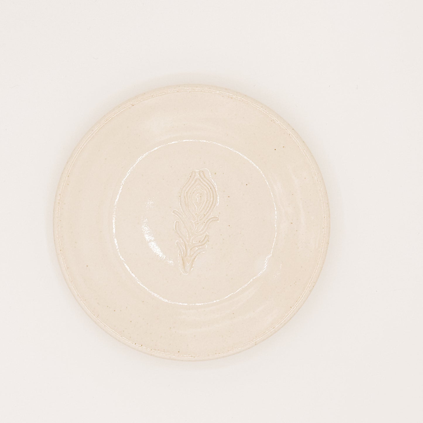 Hand-Thrown Saucer/Trinket Dish