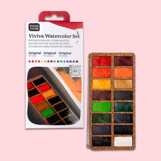 16 Watercolor Set