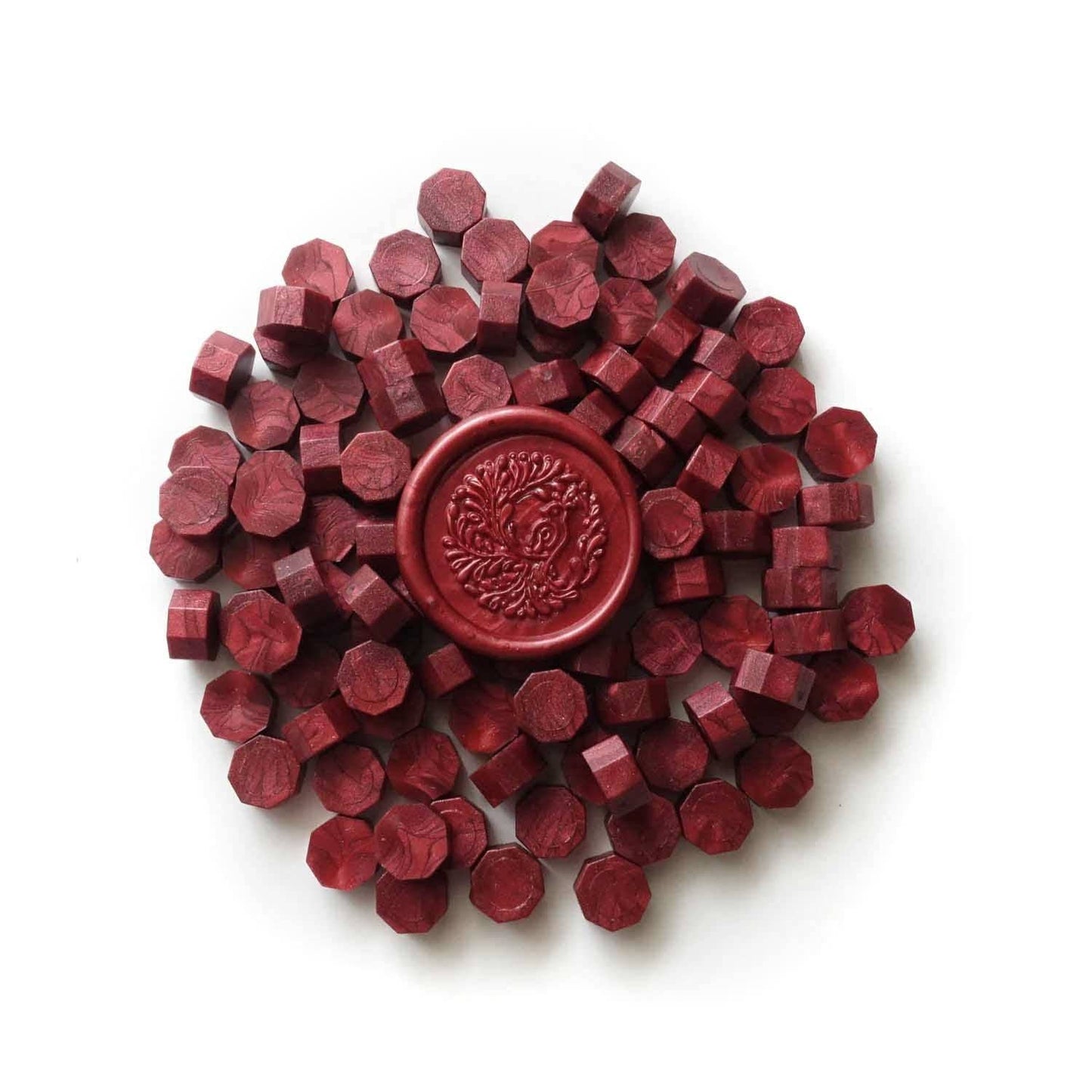 Burgundy Wine 100pcs Sealing Wax Beads