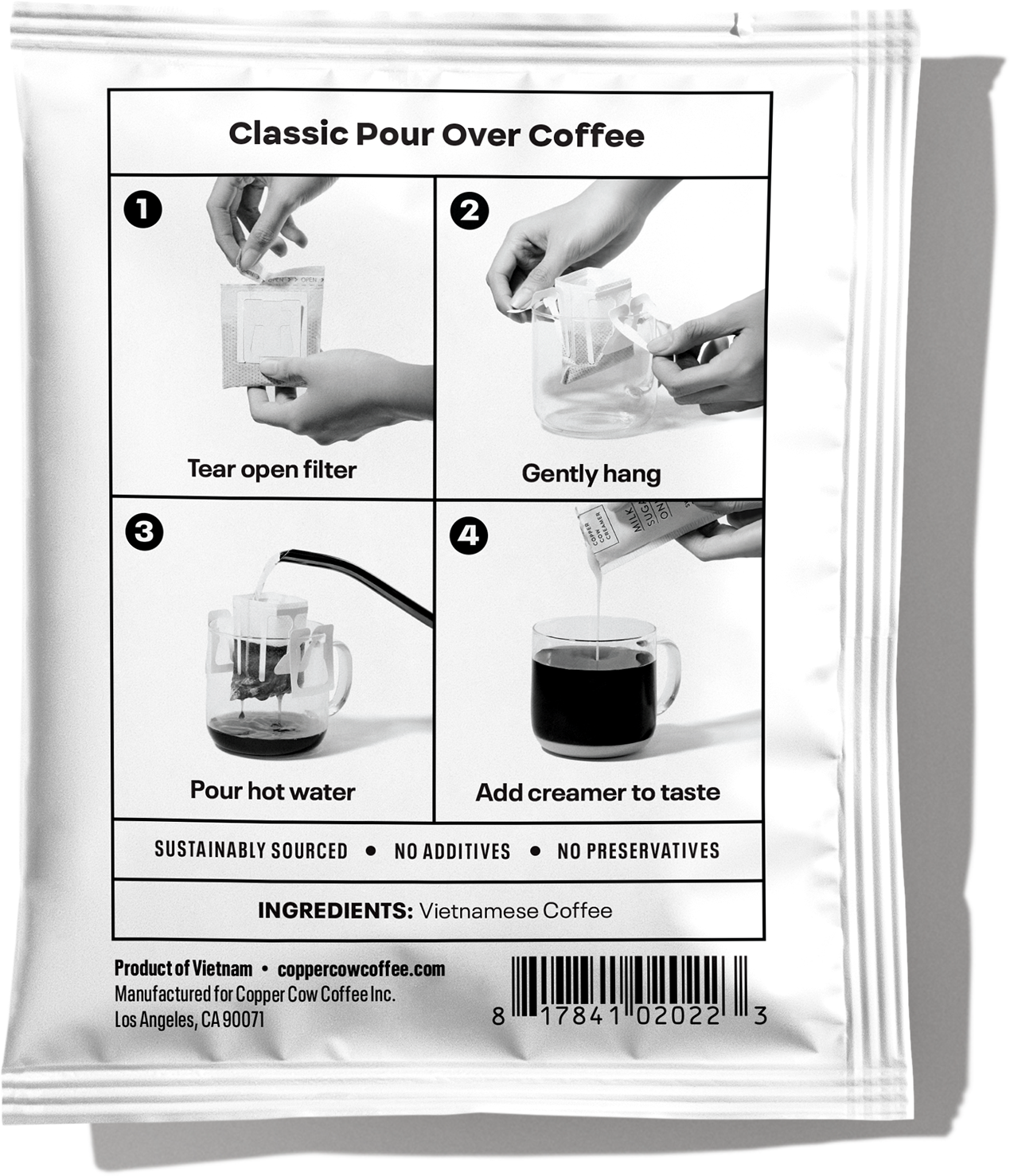 Coffee - Classic Pour Single Use Pouches