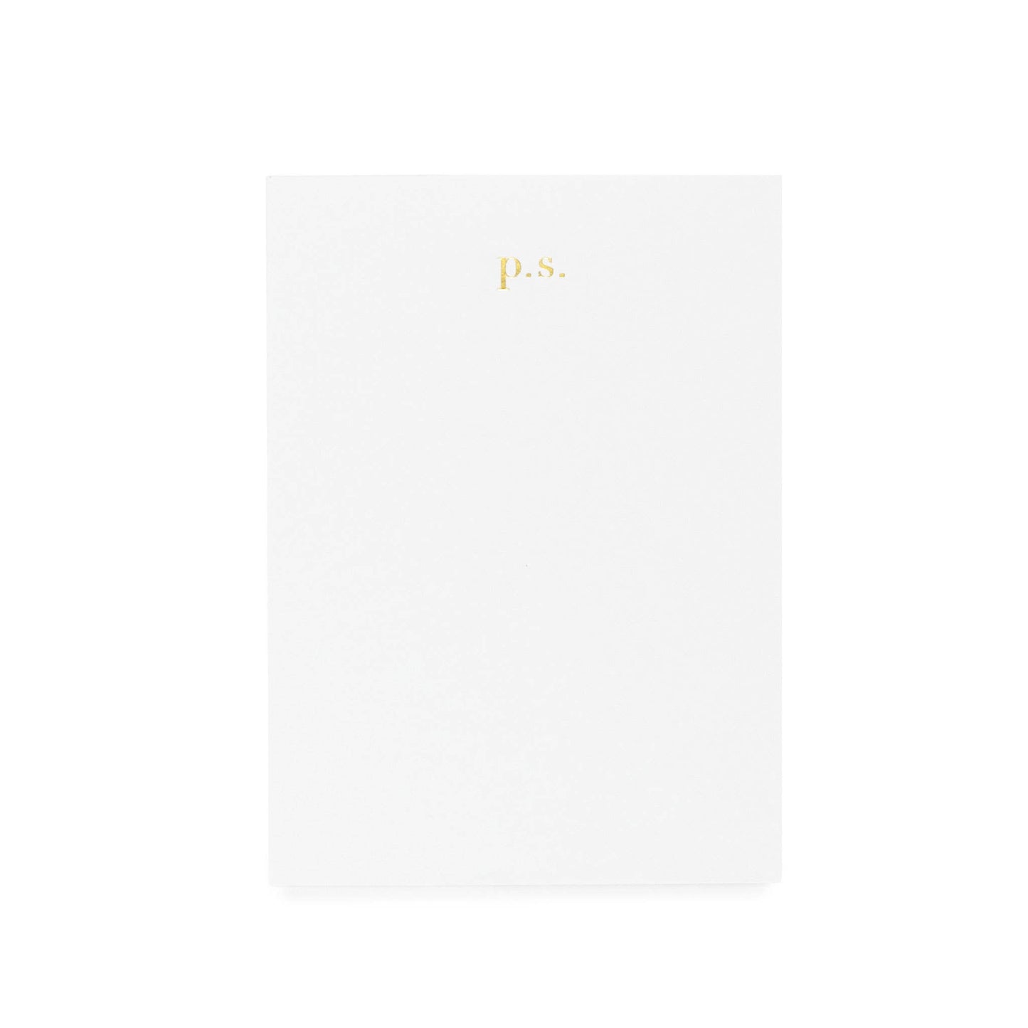 Mini Notepad, White P.S.