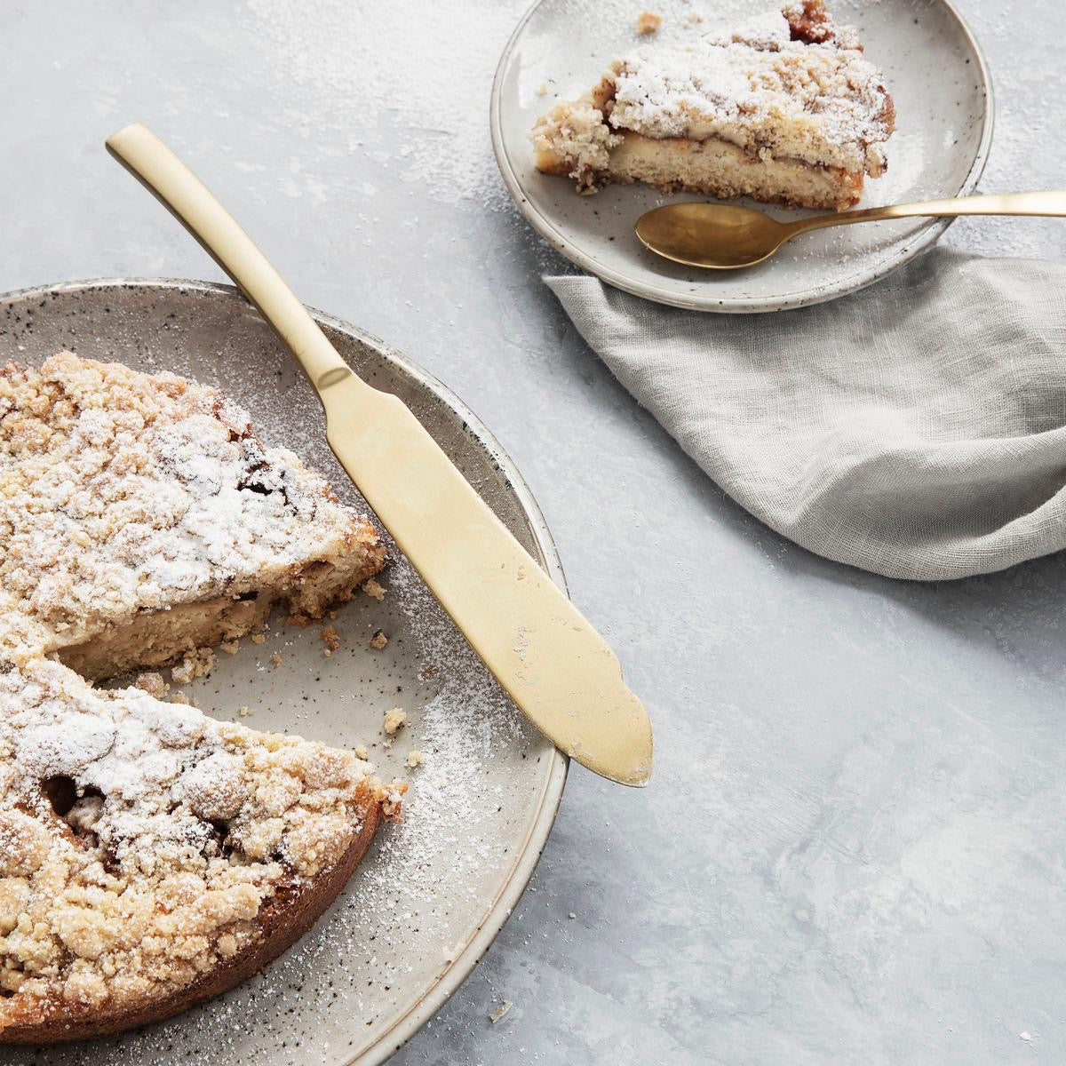 Gold Cake Serving Set of 2