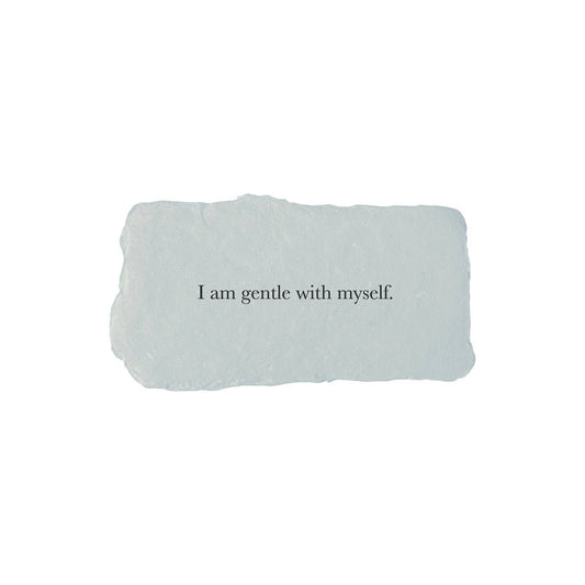 I am Gentle With Myself Affirmation Card