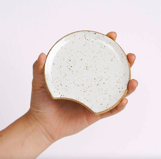 Speckled Ceramic Spoon Rest