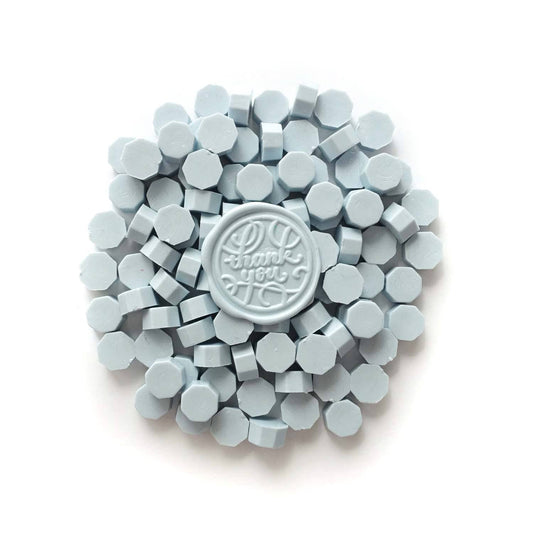 Powder Blue 100pcs Sealing Wax Beads